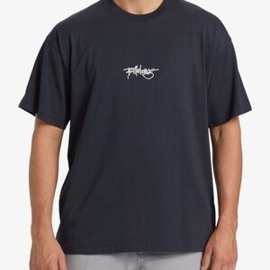 Billabong Men’s Black Tee with White Script Logo